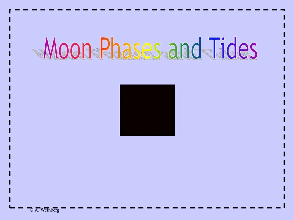 moon phases and tides