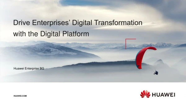Drive Enterprises’ Digital Transformation with the Digital Platform