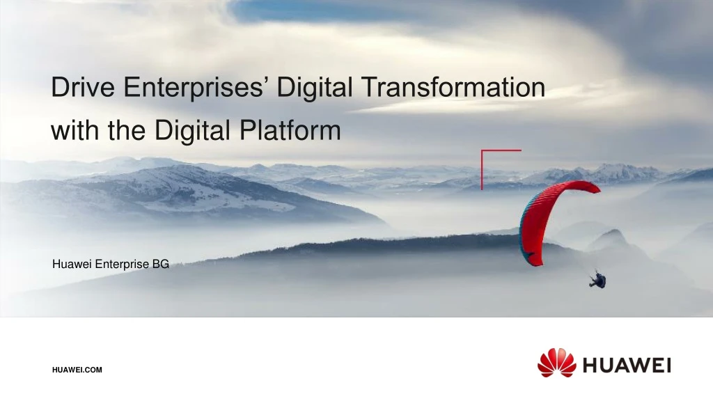 drive enterprises digital transformation with the digital platform