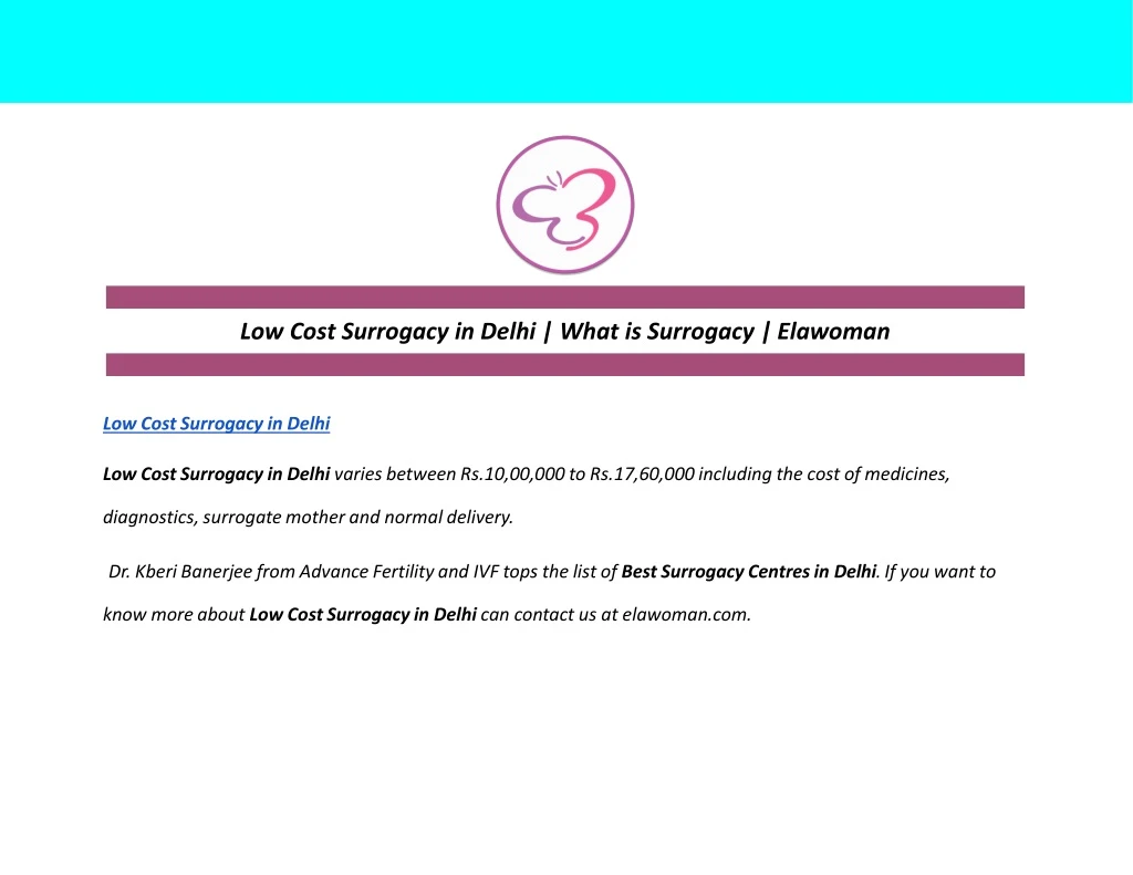 low cost surrogacy in delhi what is surrogacy elawoman