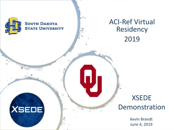 ACI-Ref Virtual Residency 2019