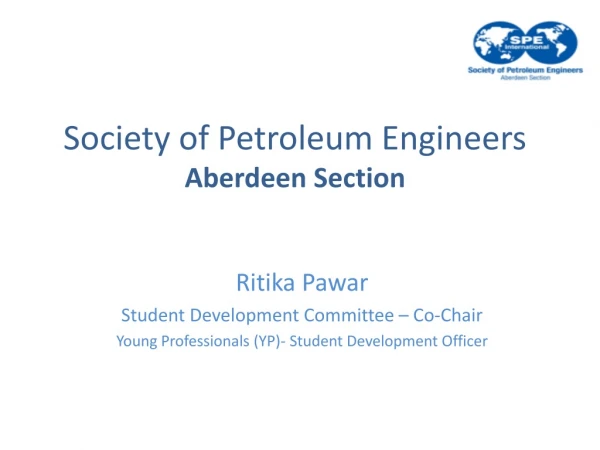 Society of Petroleum Engineers Aberdeen Section