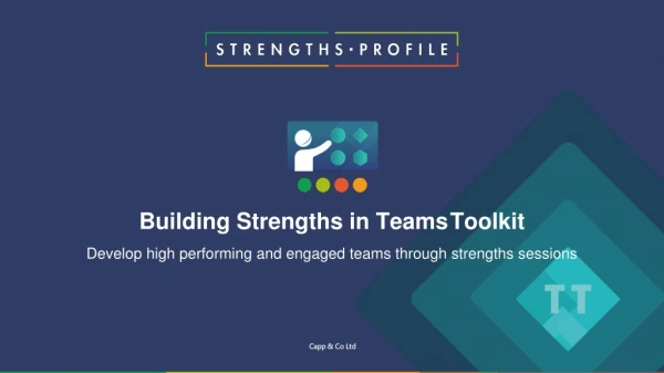 Building Strengths in Teams Toolkit