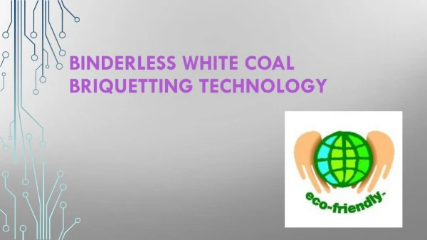 Binderless White Coal Briquetting Technology