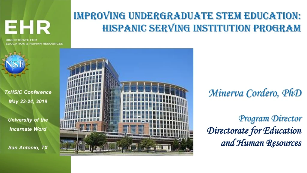 improving undergraduate stem education hispanic