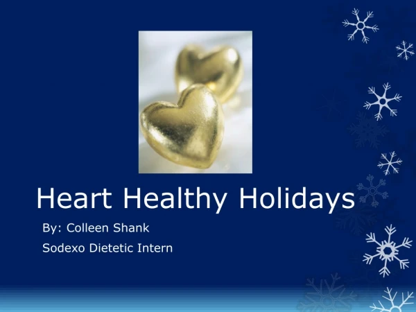 Heart Healthy Holidays