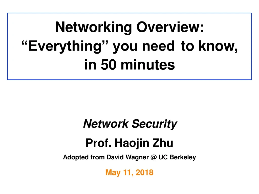 networking overview everything you need to know