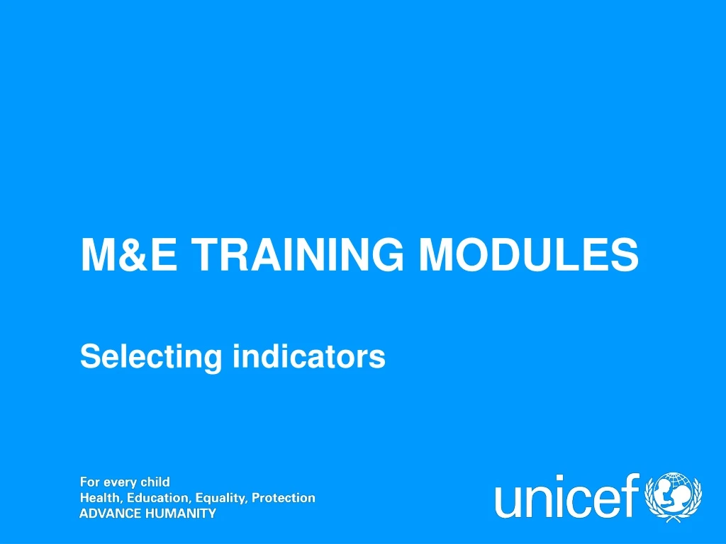m e training modules