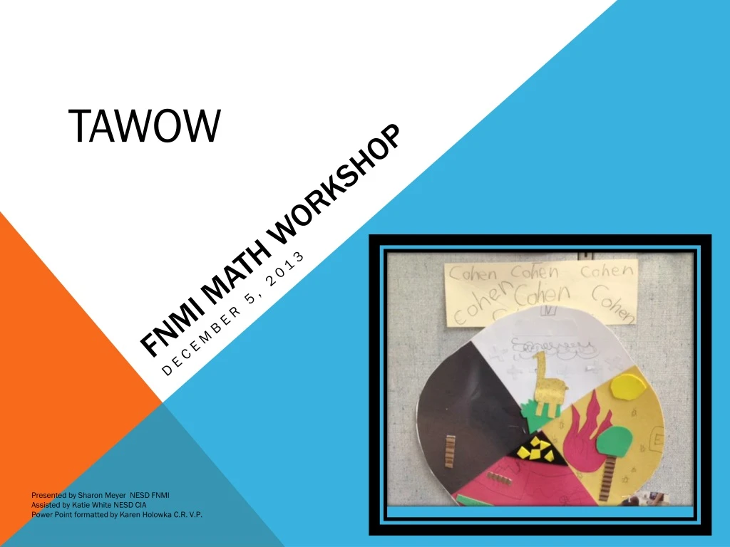 fnmi math workshop