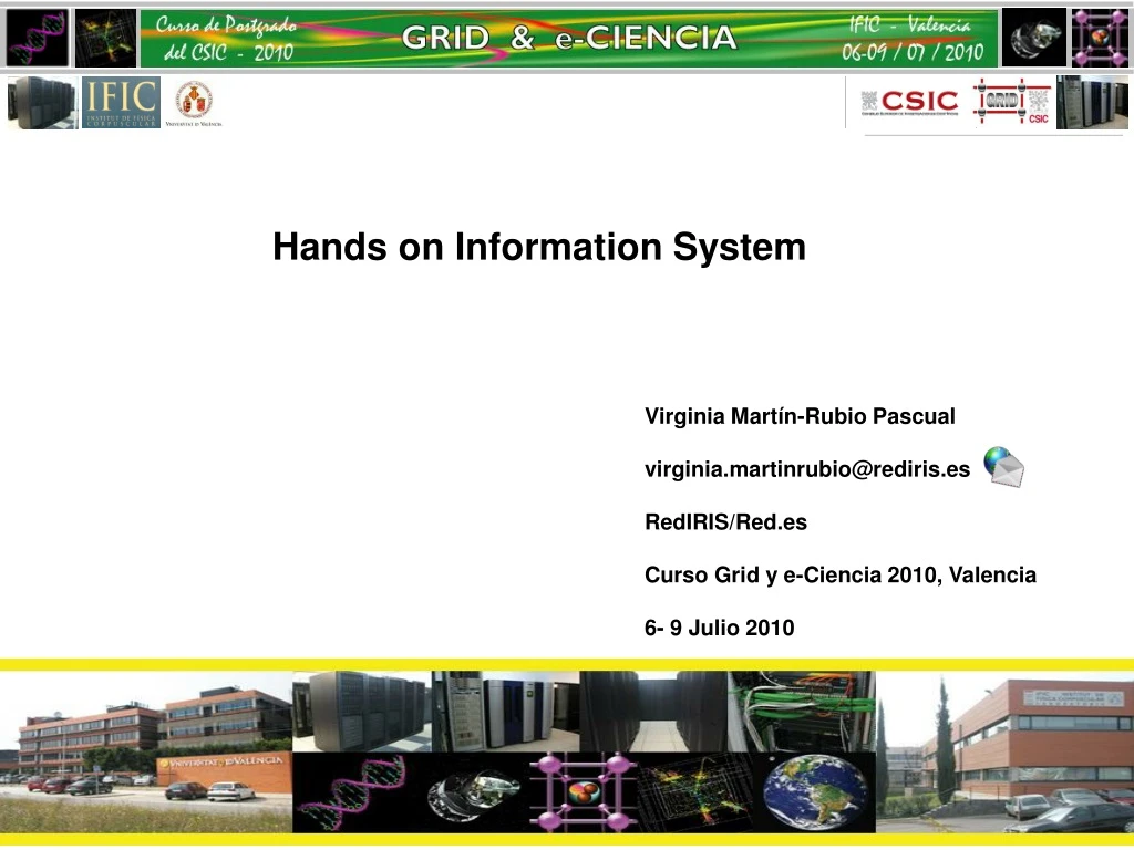 hands on information system