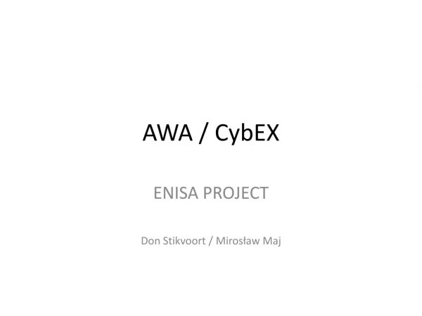 AWA / CybEX