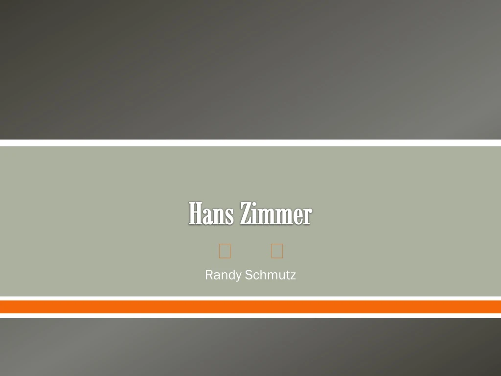 hans zimmer