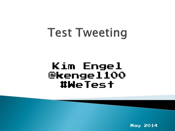 Test Tweeting