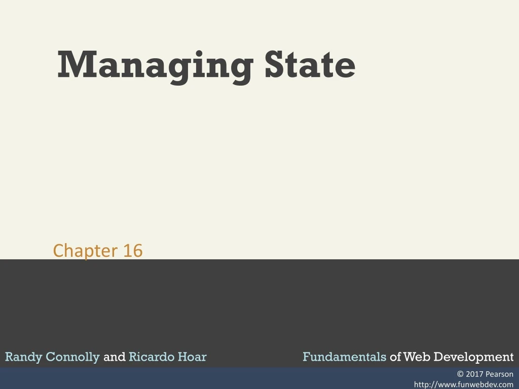 managing state