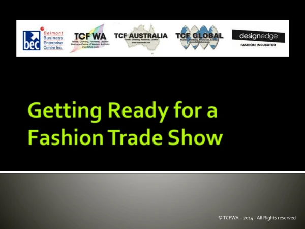 Fashion Trade Events