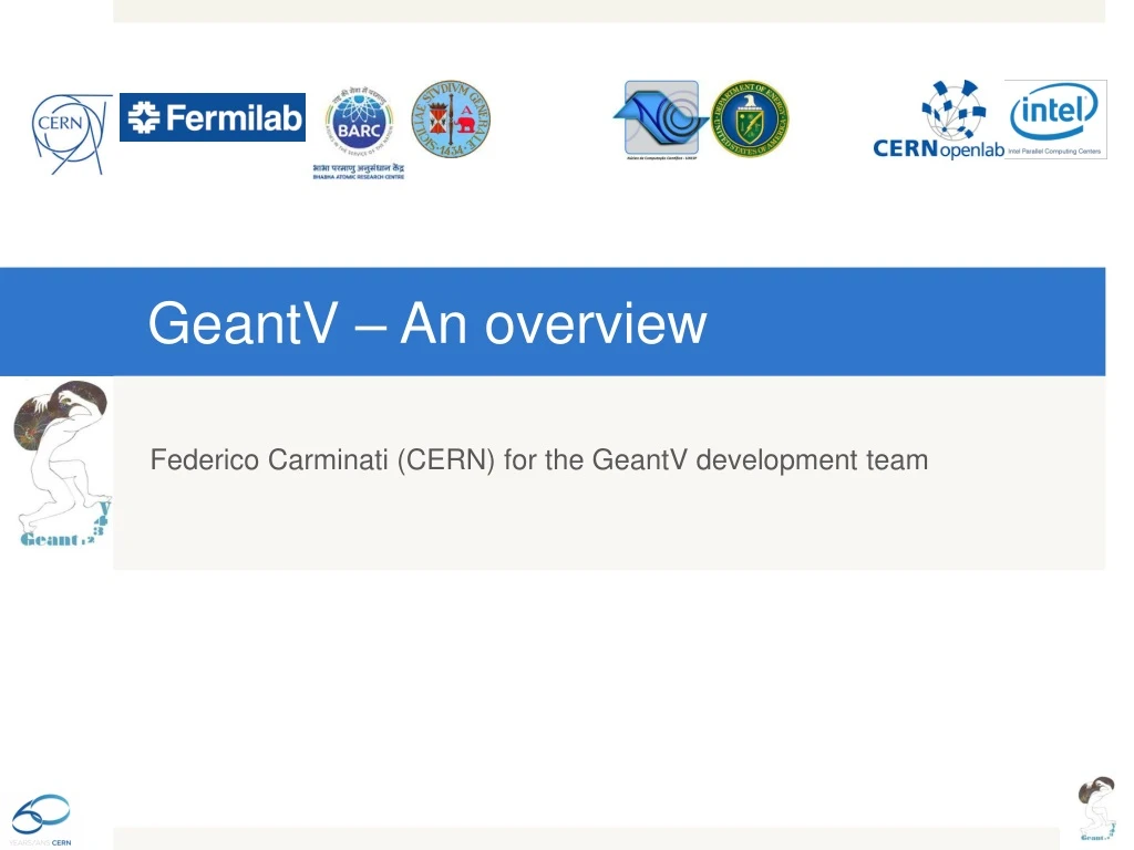 geantv an overview