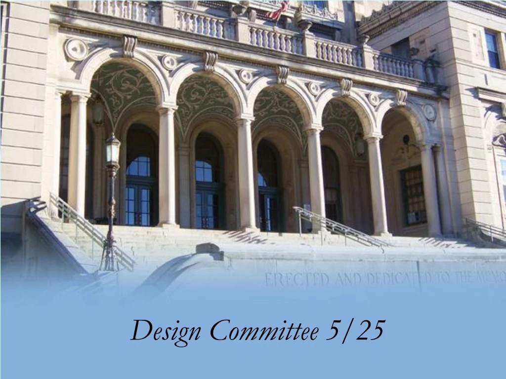 design committee 5 25