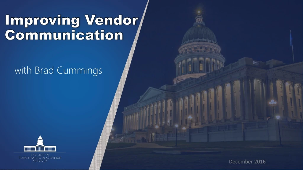 improving vendor communication