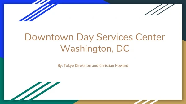 Downtown Day Services Center Washington, DC