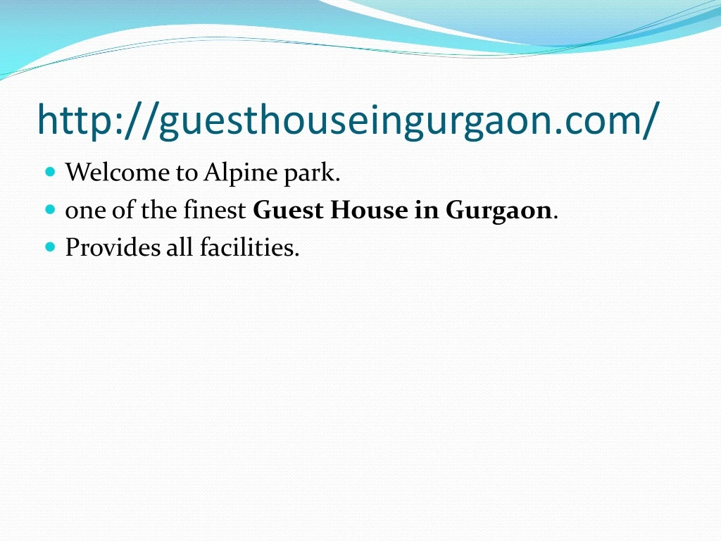 http guesthouseingurgaon com