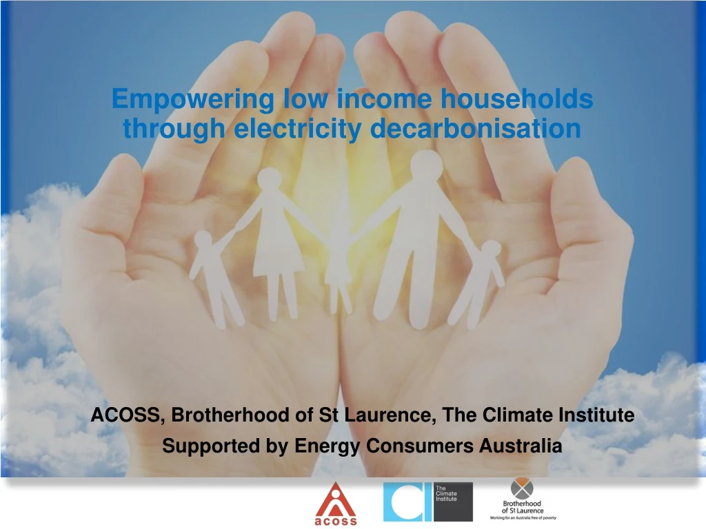 empowering low income households through electricity decarbonisation