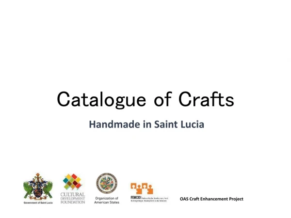 Catalogue of Crafts