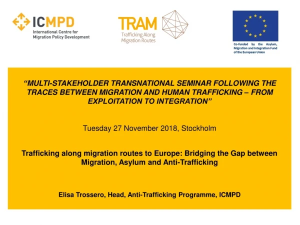 Co-funded by the Asylum, Migration and Integration Fund of the European Union