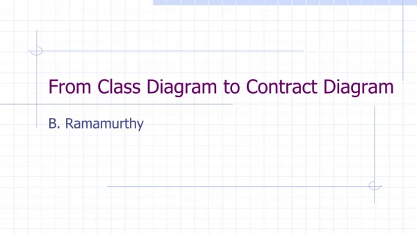 From Class Diagram to Contract Diagram