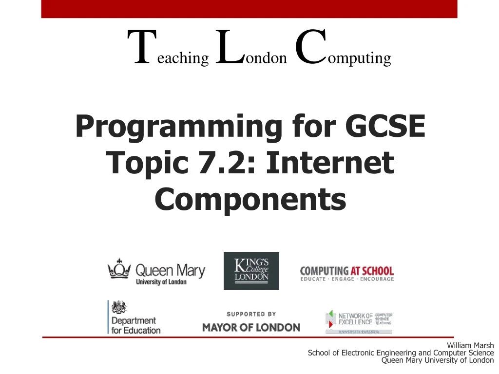 programming for gcse topic 7 2 internet components