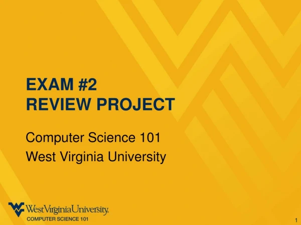 Exam #2 Review Project
