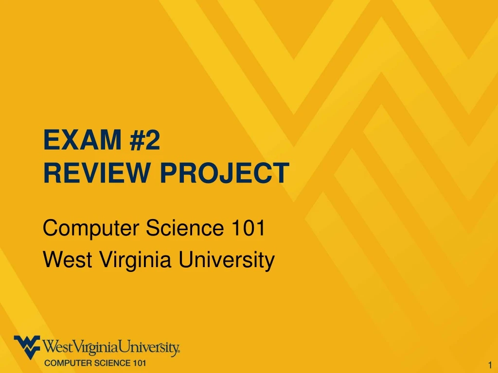 exam 2 review project
