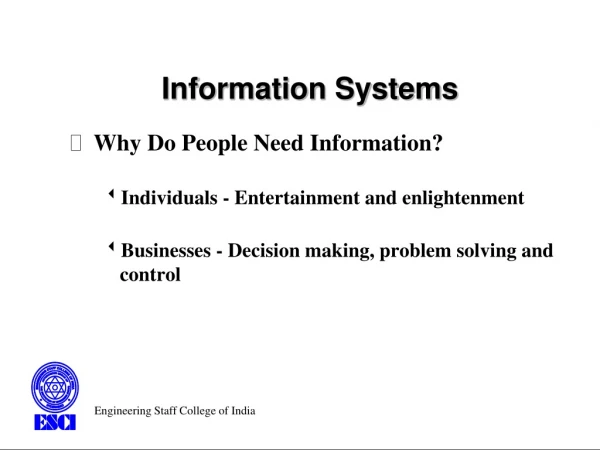 Information Systems