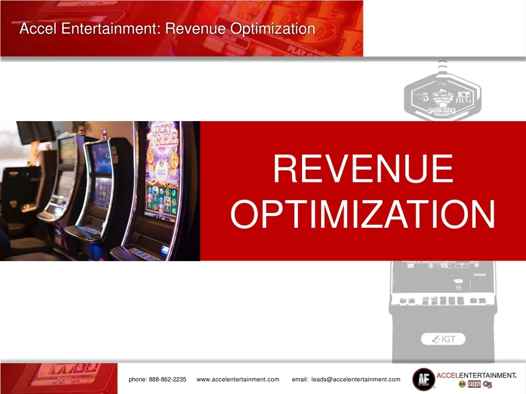 accel entertainment revenue optimization