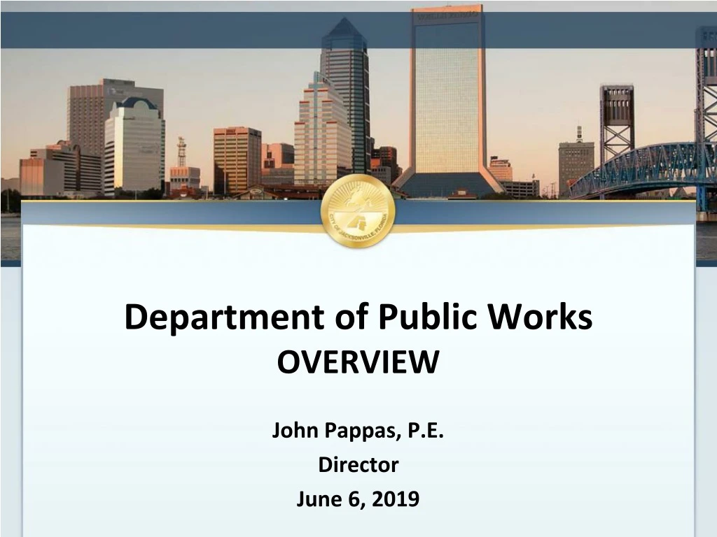 department of public works overview