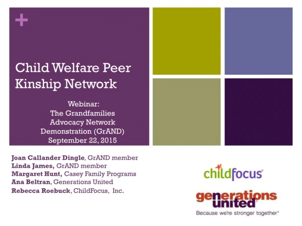 Child Welfare Peer Kinship Network