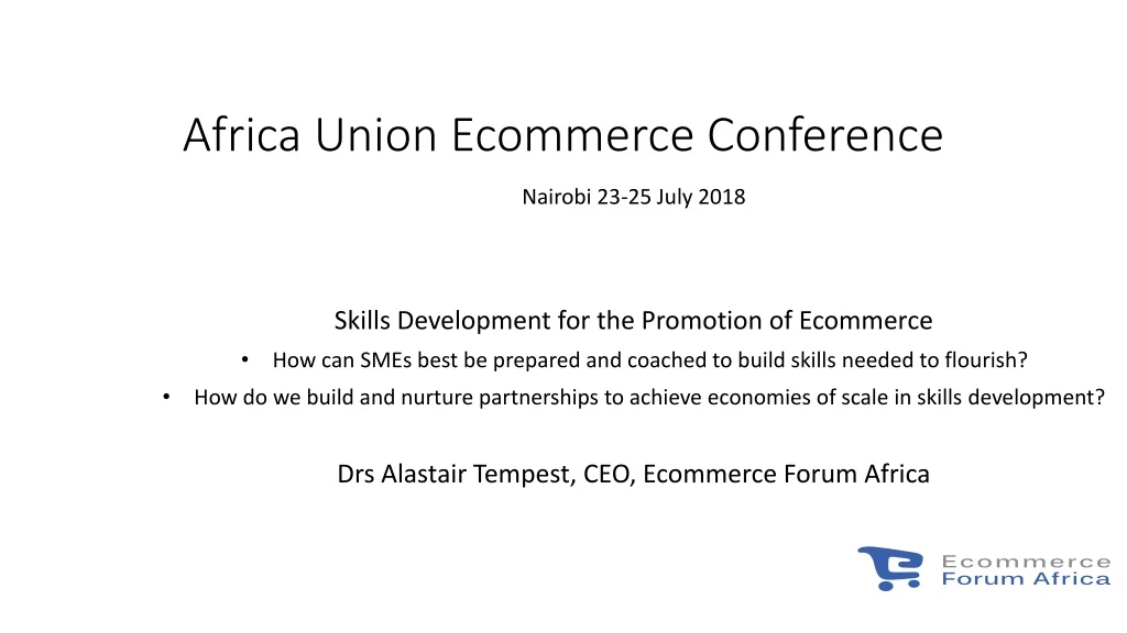 africa union ecommerce conference