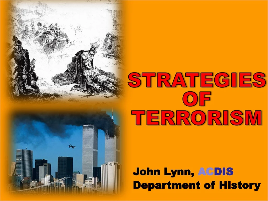 strategies of terrorism