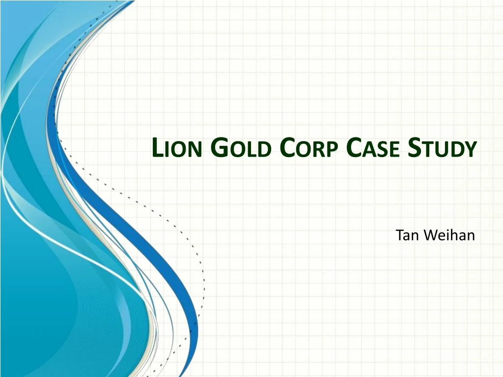 lion gold corp case study