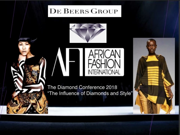 The Diamond Conference 2018 “The Influence of Diamonds and Style”