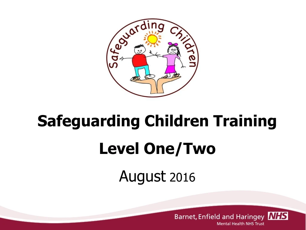 safeguarding children training level