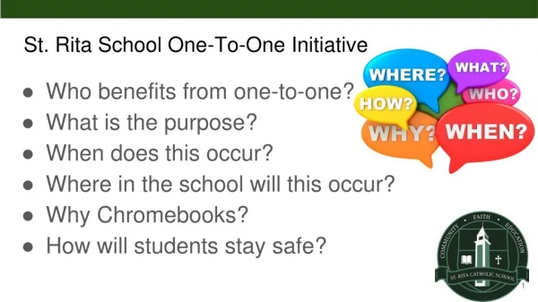St. Rita School One-To-One Initiative