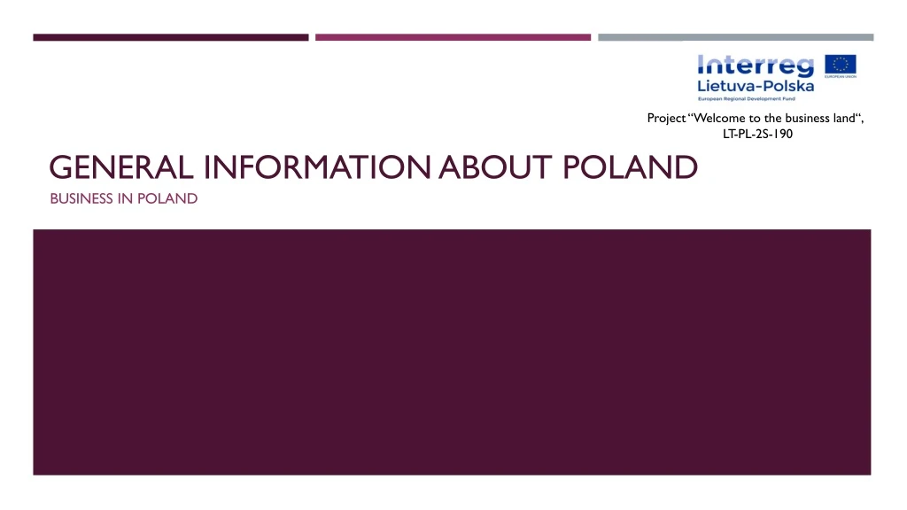 general information about poland