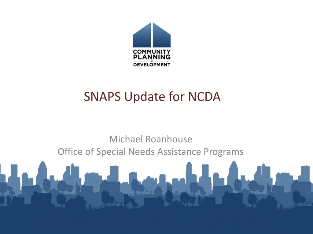 snaps update for ncda