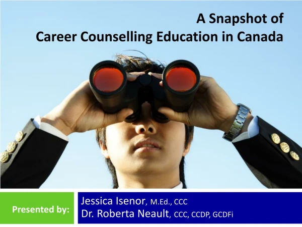 A Snapshot of Career Counselling Education in Canada
