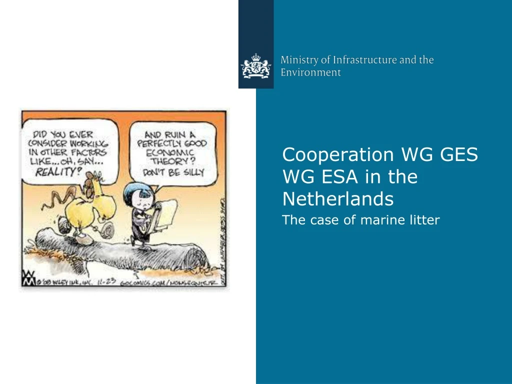 cooperation wg ges wg esa in the netherlands