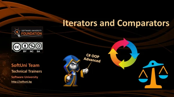 Iterators and Comparators