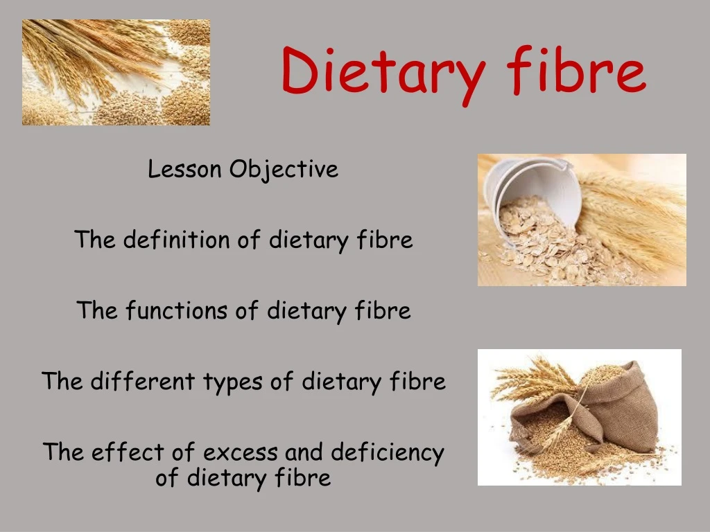 dietary fibre