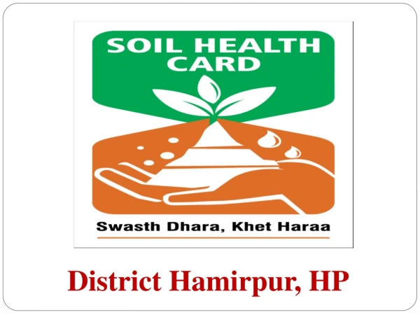 District Hamirpur, HP