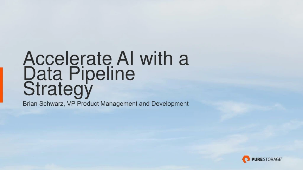 accelerate ai with a data pipeline strategy