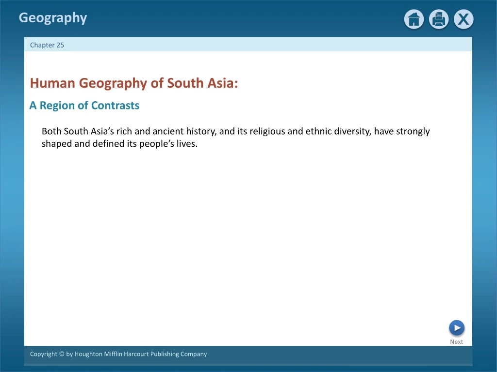 human geography of south asia